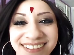 Indian Desi with Big Tits Sucks and Boinks Huge Cock