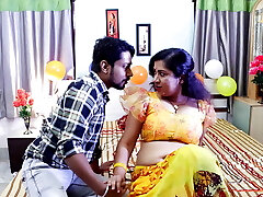 Anniversary ke din pati patni ne kiya bahut jordar fucky-fucky