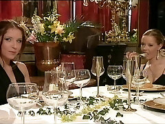 Incredible lesbian orgy with an Asian cockslut eager for a wet