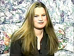 Retro slut gets nude in solo masturbation scene and shows off her sexy bootie and innate tits