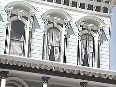 Lesbian couple and big breasted mama