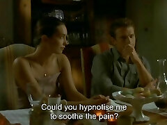 Perverted babes in flogging threesome fuck-fest