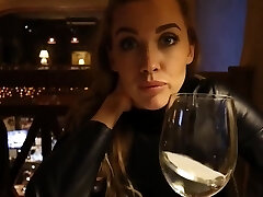 Swedish Blowjob! He Cum In My Mouth In The Restroom