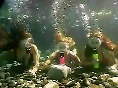 Scuba and bikini models Underwater 1