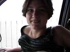 naked drive thru and cigar in pussy drivin