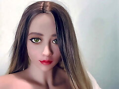 Sex compilation with realistic big breasted sex doll