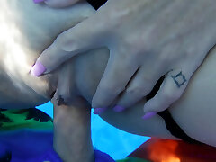 Underwater POV Tearing Up Cougar Vivian Cox in the Pool – MrxMrsCox