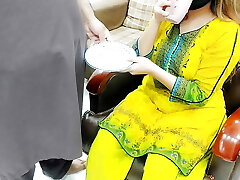 Desi Office Madam Guzzling Sperm With Coffee Of Office Dude With Hindi Audio