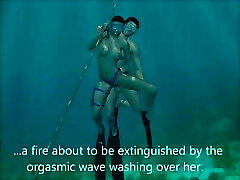 3D sex underwater