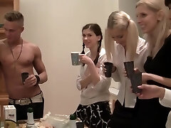 StudentSexParties- Wild College Orgy After An Check-up -Scene 5