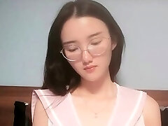 Amateur young teenie solo masturbation on her livingroom