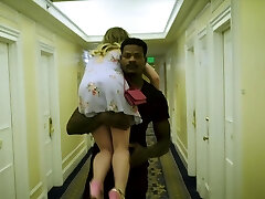 blackedraw teen folla con el primer negro que ve