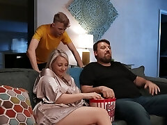 Passionate fucking completes with jizz in mouth for blonde Charlotte Rayn