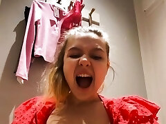 Extreme anal fingering in public