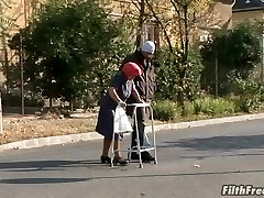 Lustful granny Renata is schlong famished and has her poon dicked