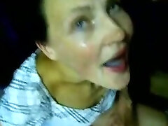 Drunk village slut desired me and my homie cum on her face