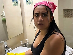 My new maids first day on the job