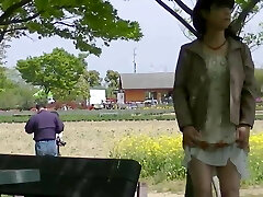 Japanese Crossdresser Outdoor Displaying.2