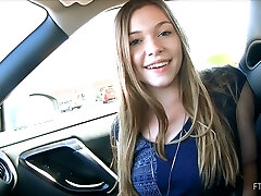 Cute nubiles Alaina and Aurielee show their sweet natural tits