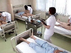 看護婦ナース 連続手コキ 凄テク手淫で連続で逝かせる nurse hand-job man milk sperma make finish off