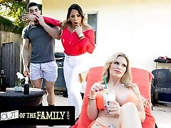 Threesome With Stepmom And His Teacher Is Every Boy's Dream