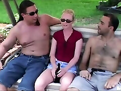 We were out by the pool when Amanda displayed up to neat it.
