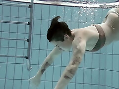Plump Cutie Underwater Naked