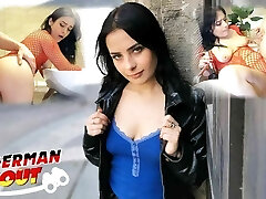 GERMAN SCOUT - Lil' GIRL MARIA PICKED UP FOR ROUGH CASTING Fuck-fest