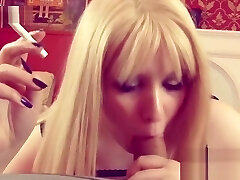 The very finest 10 vignettes of the sexiest smoker Ms Inhale - i love this girl