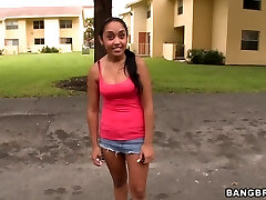 Hot latina teenager babe loves anal fisting and bukkake on her face