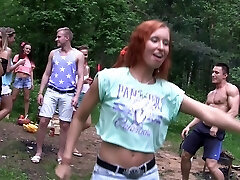 Dominica Phoenix & Eva Berger & Nika Star & Mancy & Rita Rush & Sabrina M in naked students having hardcore ravage in nature