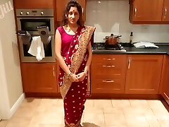 Cuckold Bhabhi teaches Devar about kamasutra hindi hook-up story in saree POV