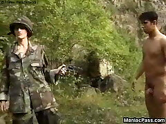 Army cockslut fucking maneuvers