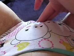 Big Clit Rubbing In My Cute Undies