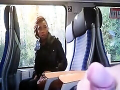 White Guy Displaying This Ebony Chick