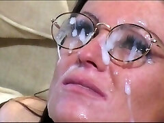 Naughty honey Michelle Banks in leather boots gets fucked by lot of guys