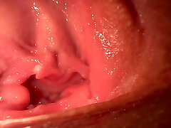 Close-up wet juicy pussy and virgin arsehole, teen bitch is ready to poke