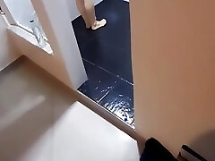 Wife Gives a Prosperous Blowjob and Is Fucked Hard by a Tall and Enormous Brunette in a Motel Bathroom - Andy Z 94 - Amateur Nora MILF
