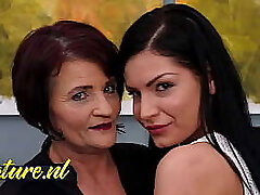 Hot Granny Just Couldn&rsquo_t Stop Thinking About The Torrid Chick Next Door