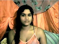 Delicious and genuine Desi young hottie on webcam show