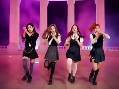 K-POP Lesbian Domination Asian and White Damsels