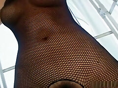 Megu Magiwara gets roped up and masturbeted