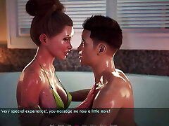 AWAM - Sophia let Dylan massage her breast - all super-hot kinky stories of her first sex times