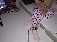 Anal crazy BDSM nubile eats out dom’s ass