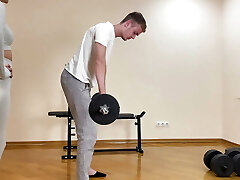 Full Weight Facesitting in Yoga Pants Instead of Exercising