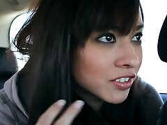 Allie Stacy Takes A Kinky Interview In a Taxi