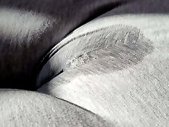 I Spit and Rub Scorching Cameltoe Pussy