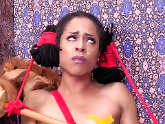 Submissive teen slavegirl