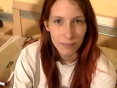 Natascha's anal defloration - Hotwife has to watch