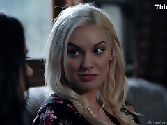 Avi Love And Kenzie Taylor In Busty Blonde Mom & Brunette Teenage Have Lesbian Sex